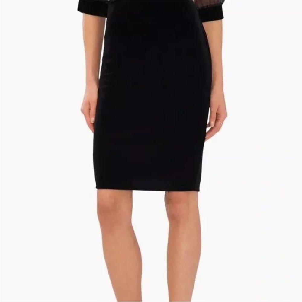 NWOT Halogen Velvet Pencil Skirt